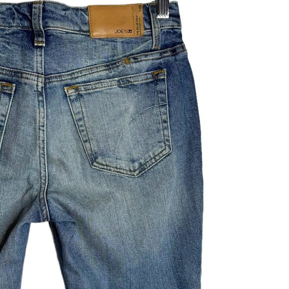 Joe's Jeans The Billie Crop Boyfriend Slip Crop Short Leg Blue Mid Rise 25 - Picture 12 of 16